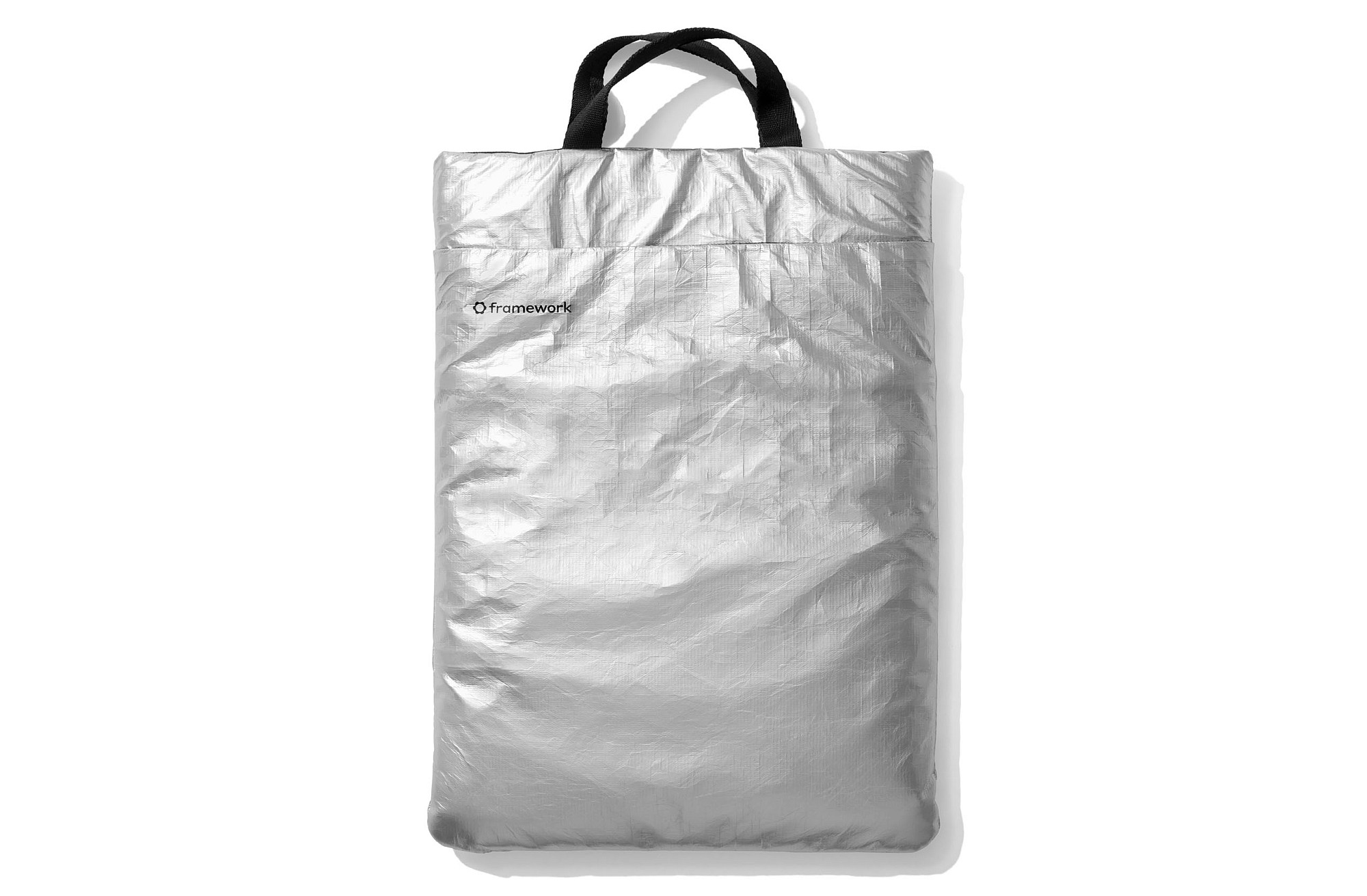 Ốp lưng Tyvek màu bạc của Framework