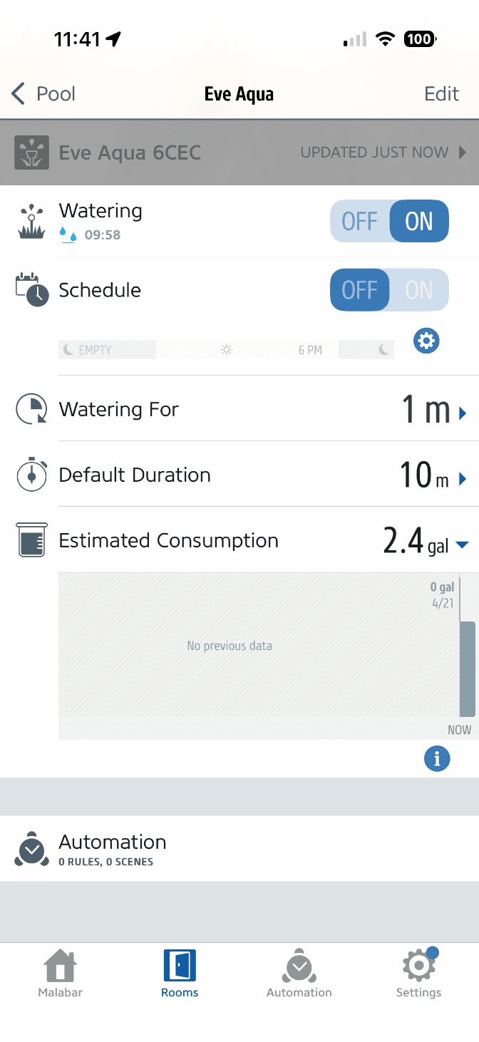 Giao diện ứng dụng Eve