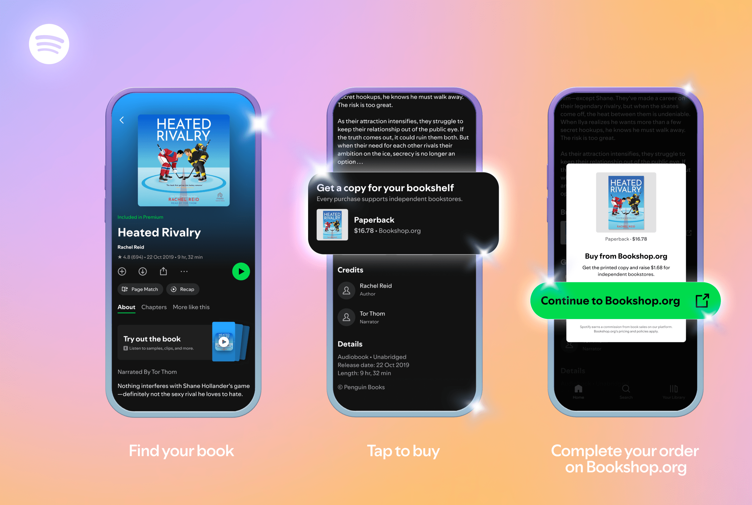 Spotify Physical Books Infographic