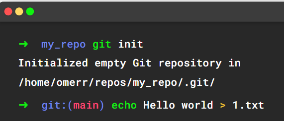 Minh họa các bước của Git Reset