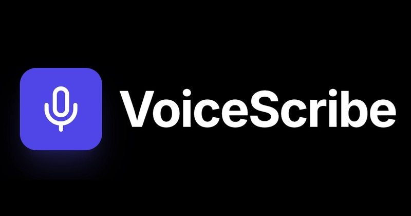 Giao diện ứng dụng VoiceScribe