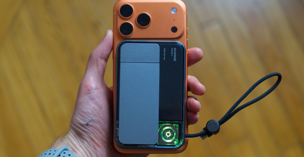 Sạc dự phòng Sharge Icemag 3 hỗ trợ sạc không dây Qi2.2 đang được giảm giá xuống còn 70 USD