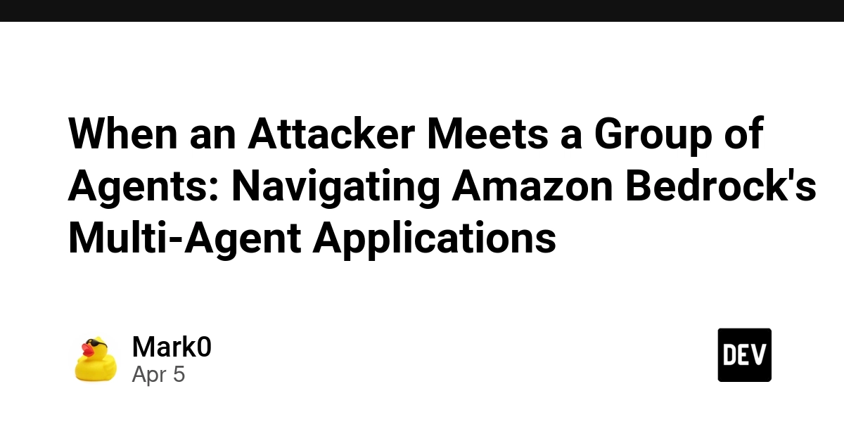 Khi Kẻ Tấn Công Gặp Nhóm Đại Lý AI: Khám Phá Ứng Dụng Đa Đại Lý Amazon Bedrock
