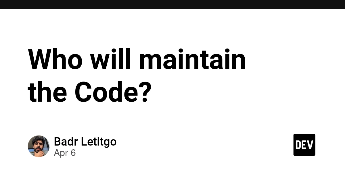 Khi AI viết code: Ai sẽ là người bảo trì hệ thống trong tương lai?