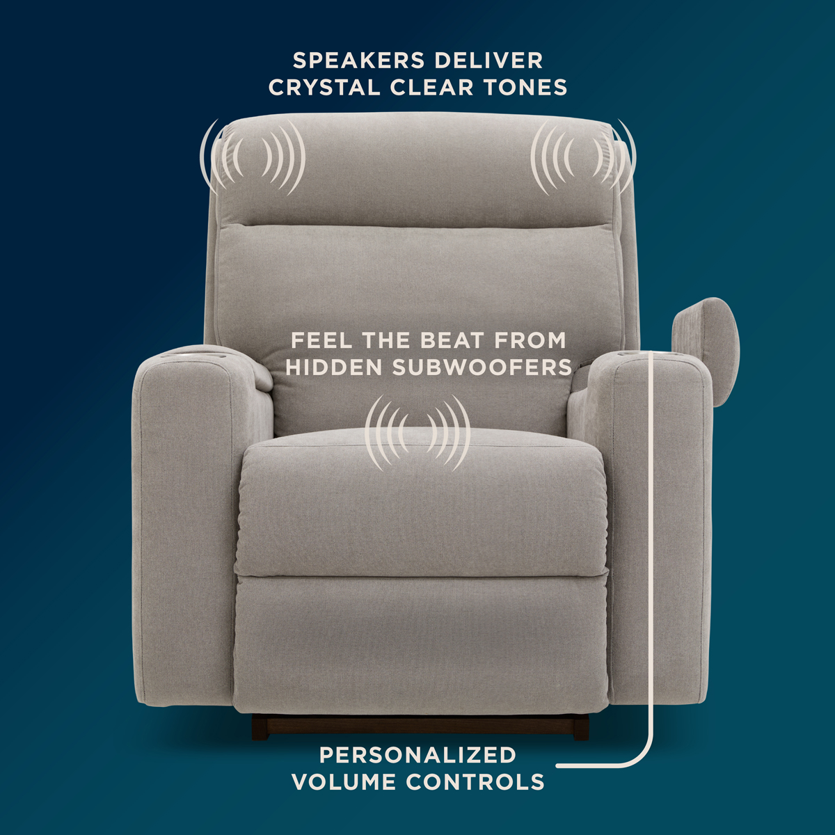 Chi tiết hệ thống điều khiển và loa trên tay cầm