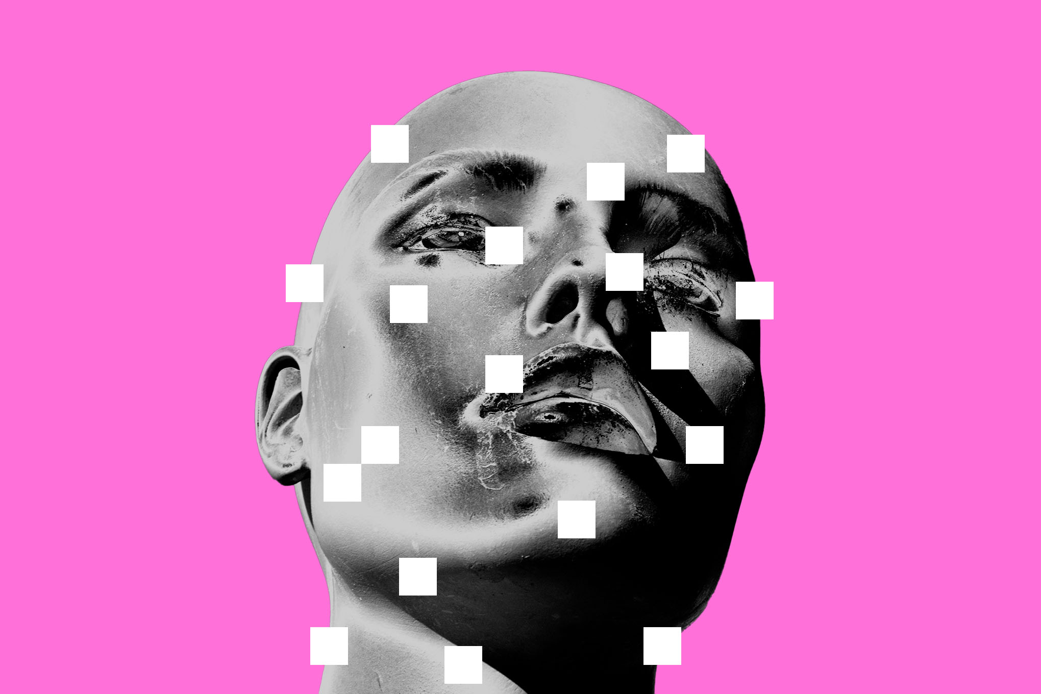 Hình ảnh minh họa về công nghệ watermark và Deepfake