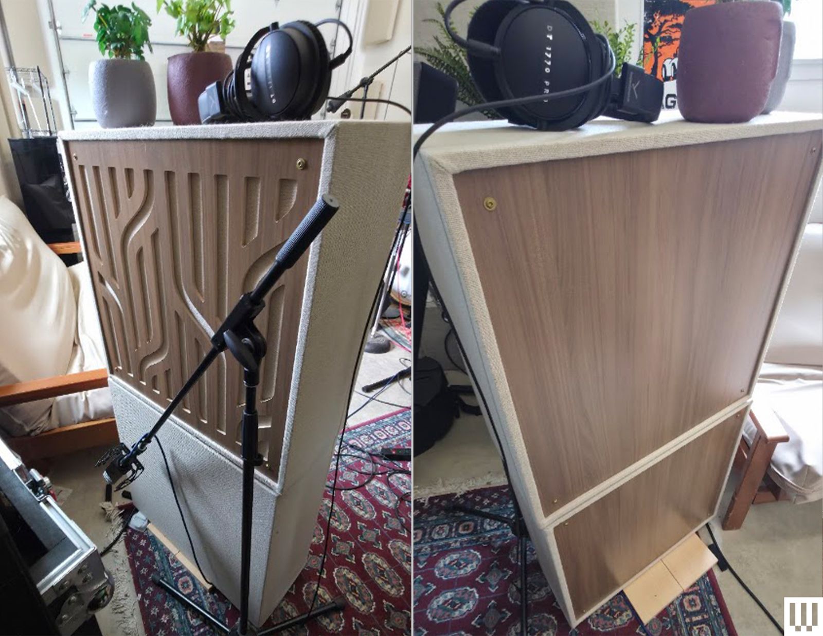 Mỗi khối SoundBlocks có kích thước 25x25 inch với độ sâu 10 inch