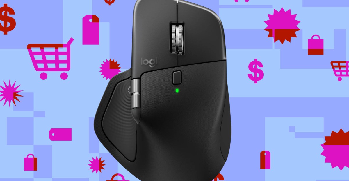 Chuột Logitech MX Master 4 có phản hồi xúc giác đang được giảm giá dưới 100 USD