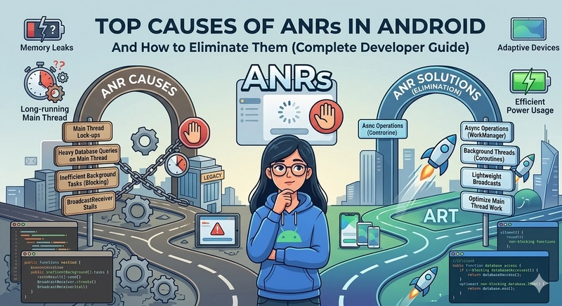 Ví dụ về ANR trên Android