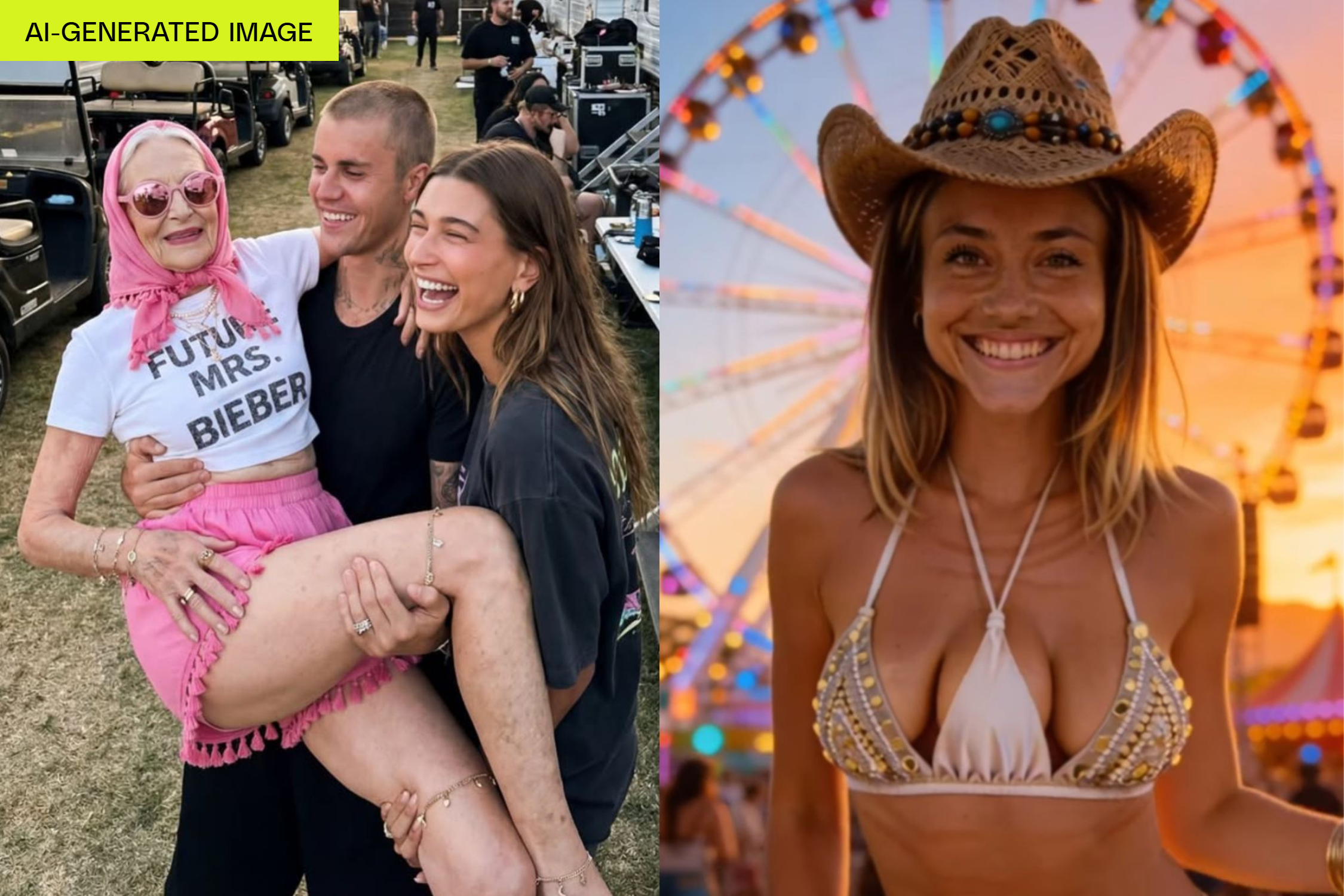 AI influencers tại Coachella