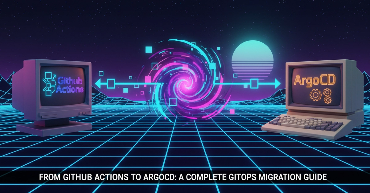 Hướng Dẫn Chuyển Đổi Toàn Diện Từ GitHub Actions sang ArgoCD theo Phương Pháp GitOps
