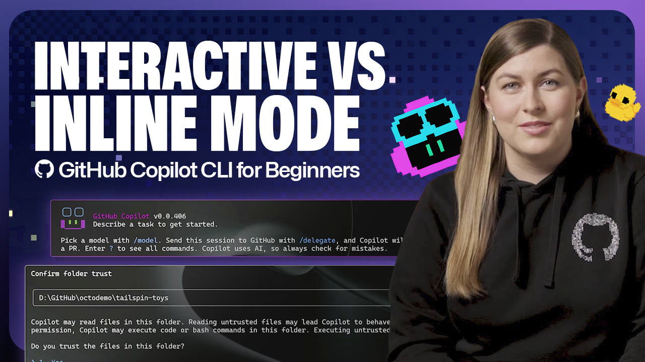 Hướng dẫn GitHub Copilot CLI cho người mới bắt đầu: Sự khác biệt giữa chế độ Tương tác và Phi tương tác