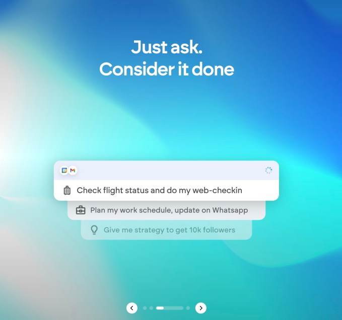 Giao diện Wingman của Emergent