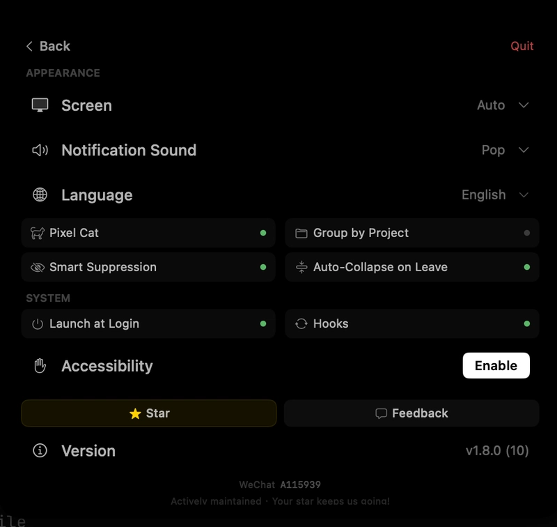 Cài đặt gọn gàng