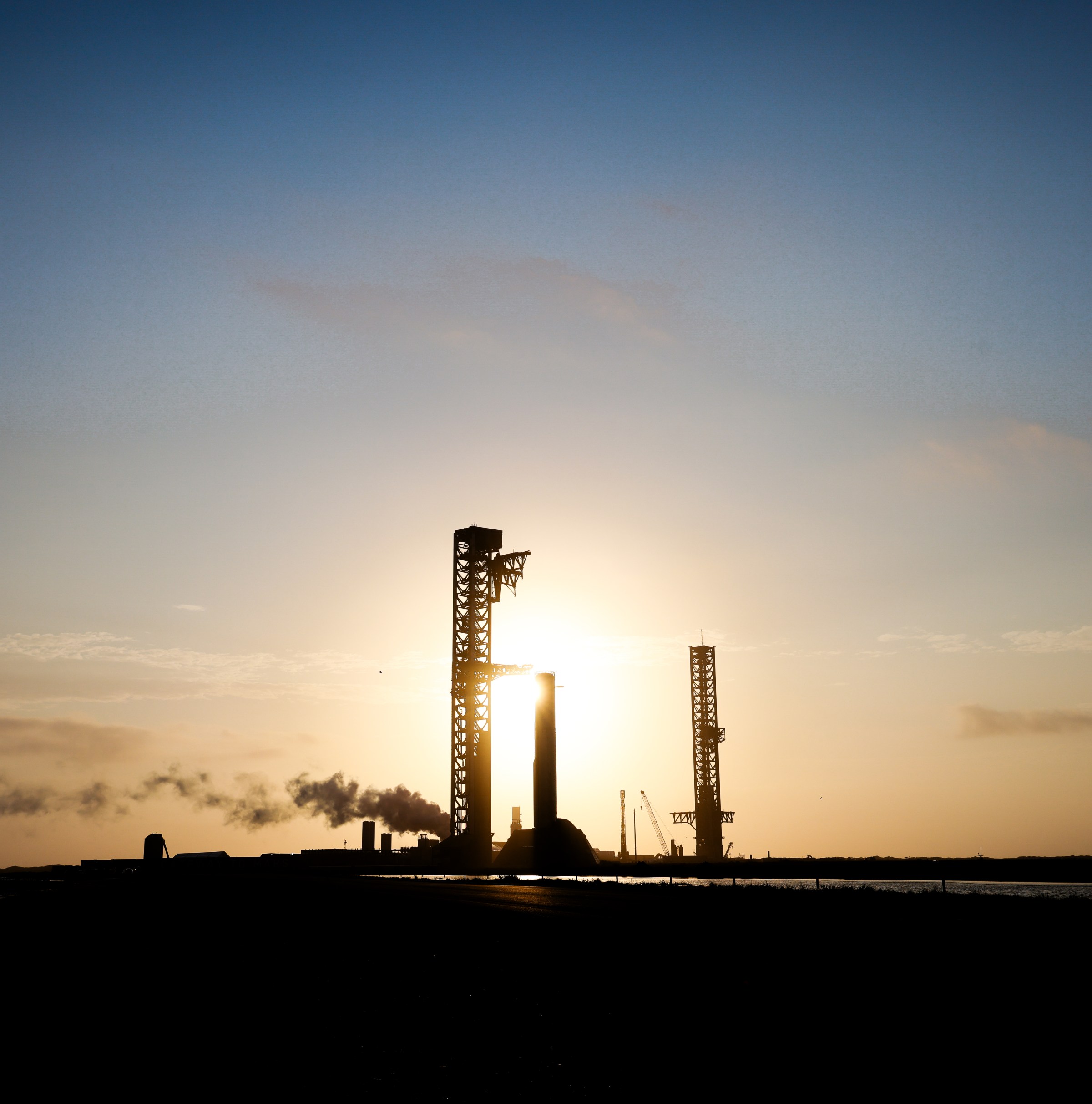 Tên lửa SpaceX Booster 19 tại cơ sở Texas