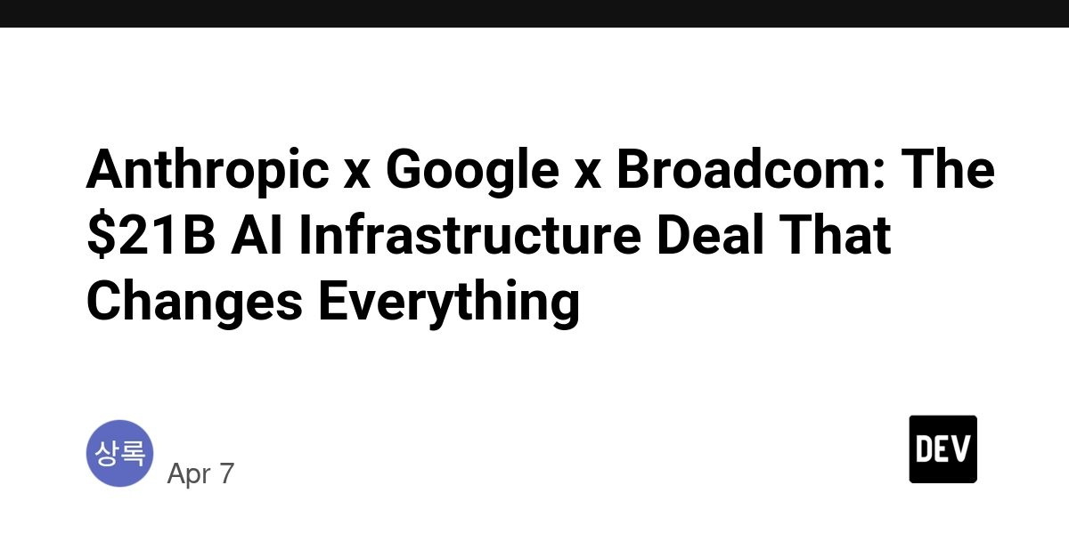 Thỏa thuận 21 tỷ USD giữa Anthropic, Google và Broadcom tạo bước ngoặt hạ tầng AI