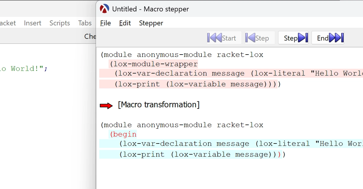 Lox như một module ngôn ngữ Racket: Kinh nghiệm và kỹ thuật triển khai