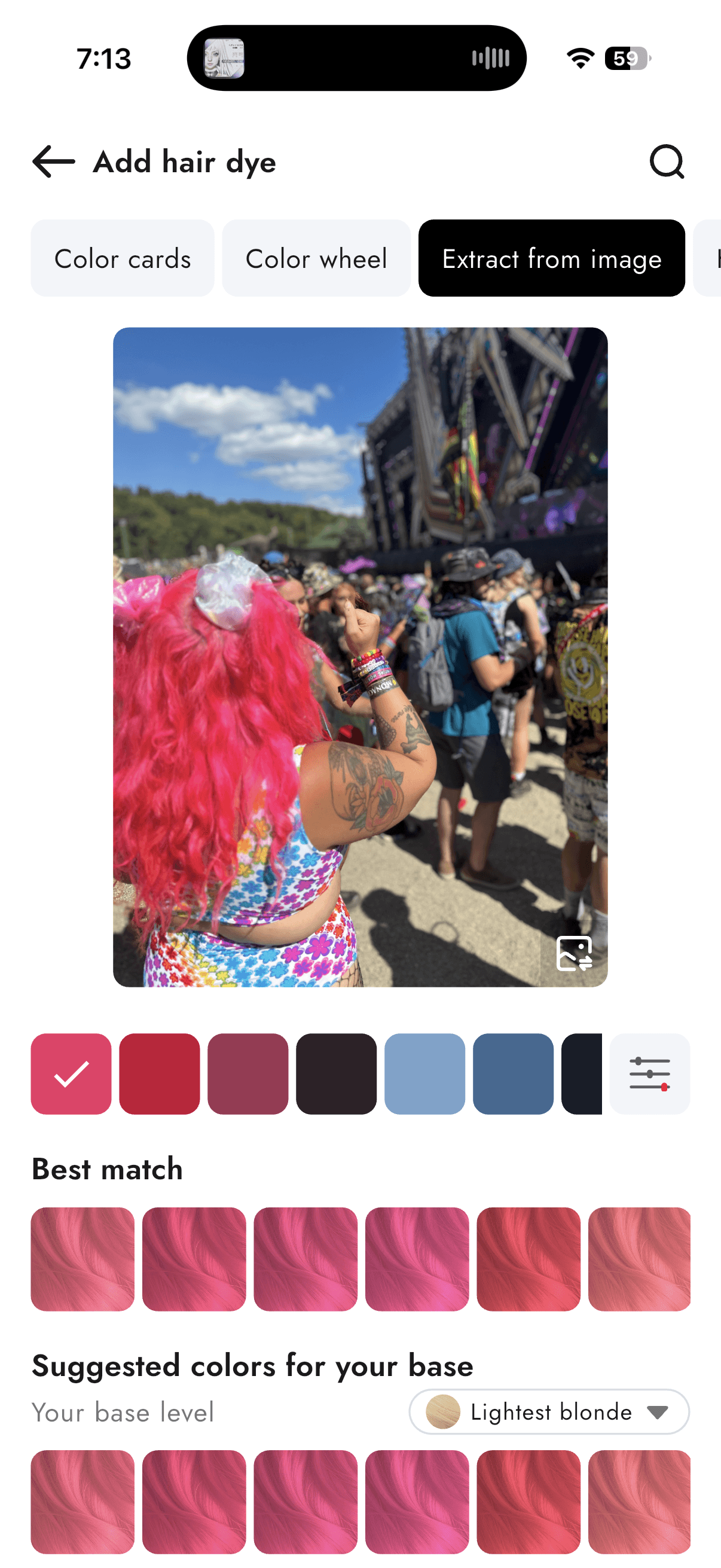 Giao diện ứng dụng Zuvi ColorBox