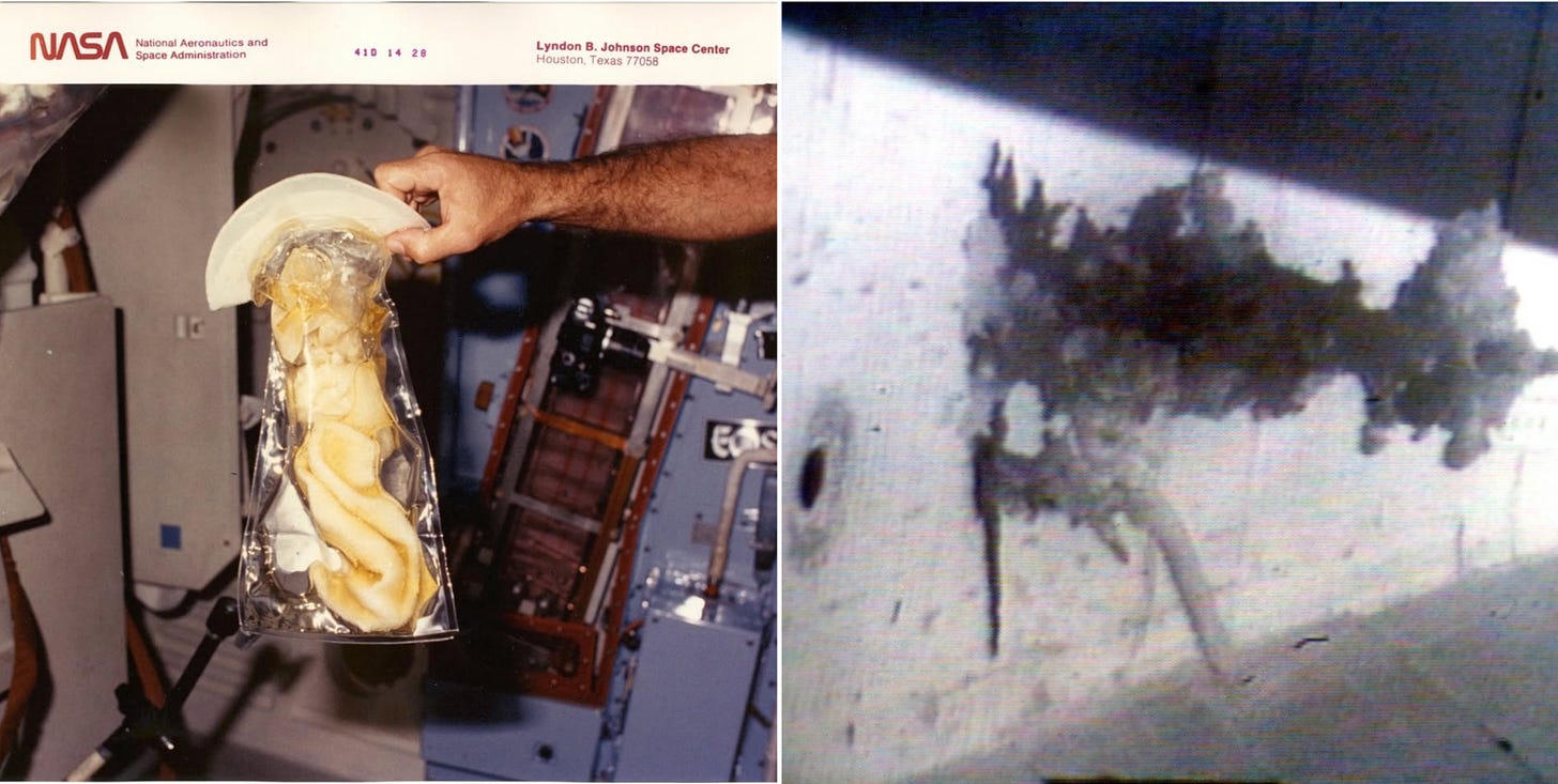 Sơ đồ hệ thống nhà vệ sinh trên trạm không gian