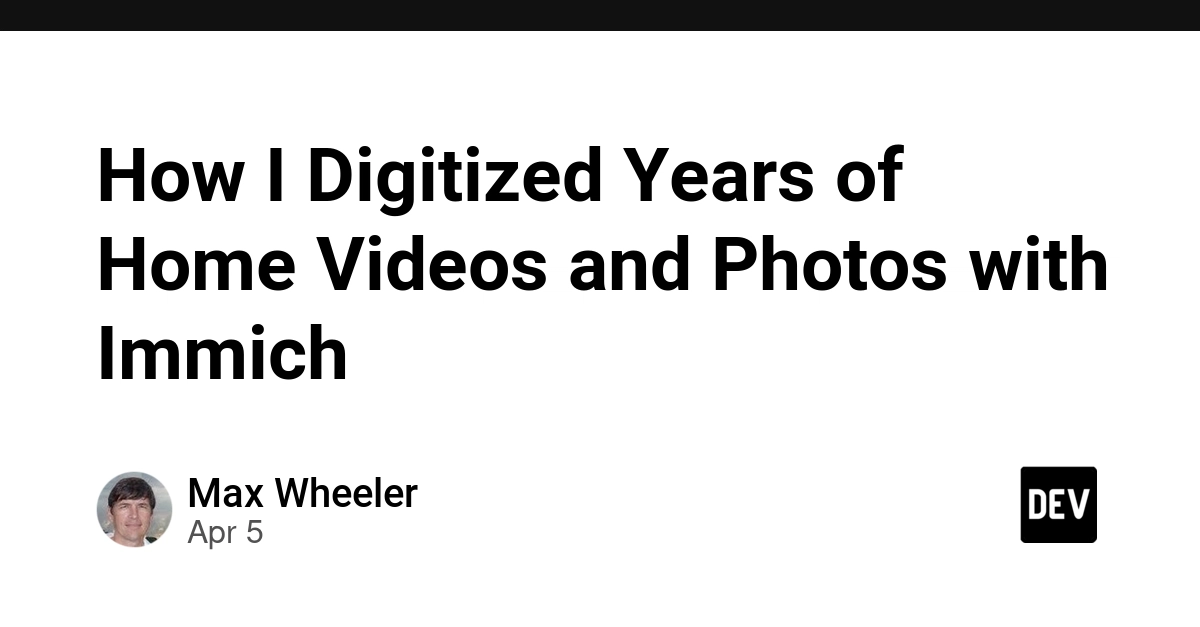 Chuyển Đổi 20 Năm Video và Ảnh Gia Đình Thành Dữ Liệu Số với Immich và AI