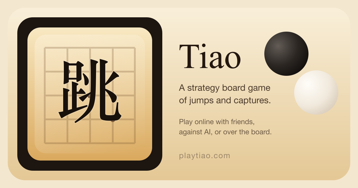 Giới thiệu Tiao: Trò chơi chiến thuật lượt chơi xây dựng trên Next.js và TypeScript