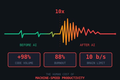 Cái giá của hiệu suất 10x: AI đang làm "gãy" thể chất và tinh thần của các kỹ sư cấp cao