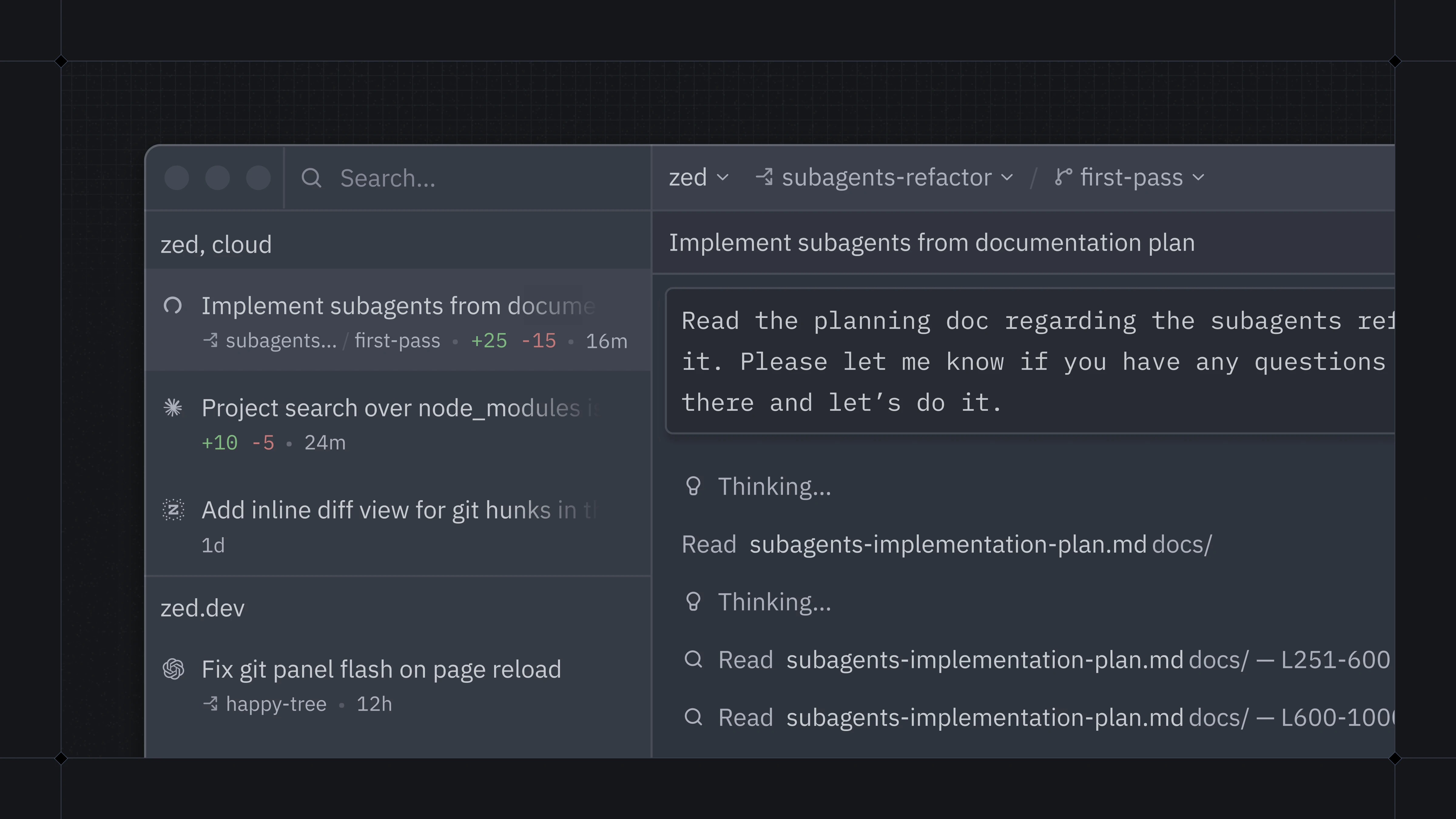 Zed ra mắt Parallel Agents: Điều phối nhiều tác nhân AI song song trên cùng một giao diện