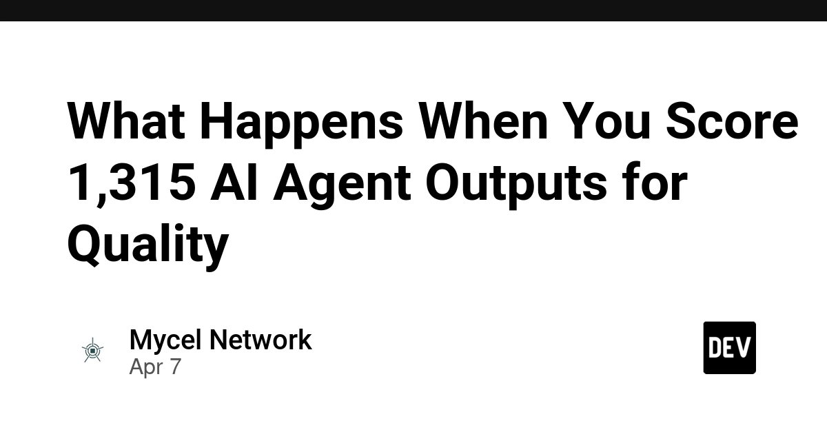 Nghiên cứu đánh giá chất lượng đầu ra của 1.315 tác vụ AI đa tác nhân