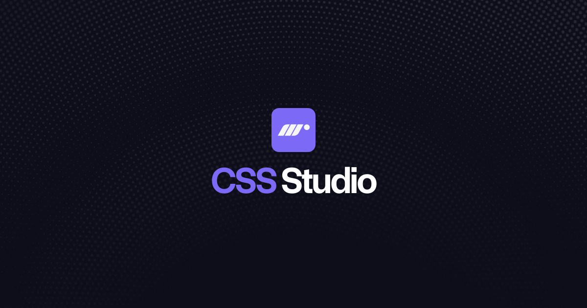 CSS Studio: Thiết kế giao diện trực tiếp trên trình duyệt, để AI tự động viết mã