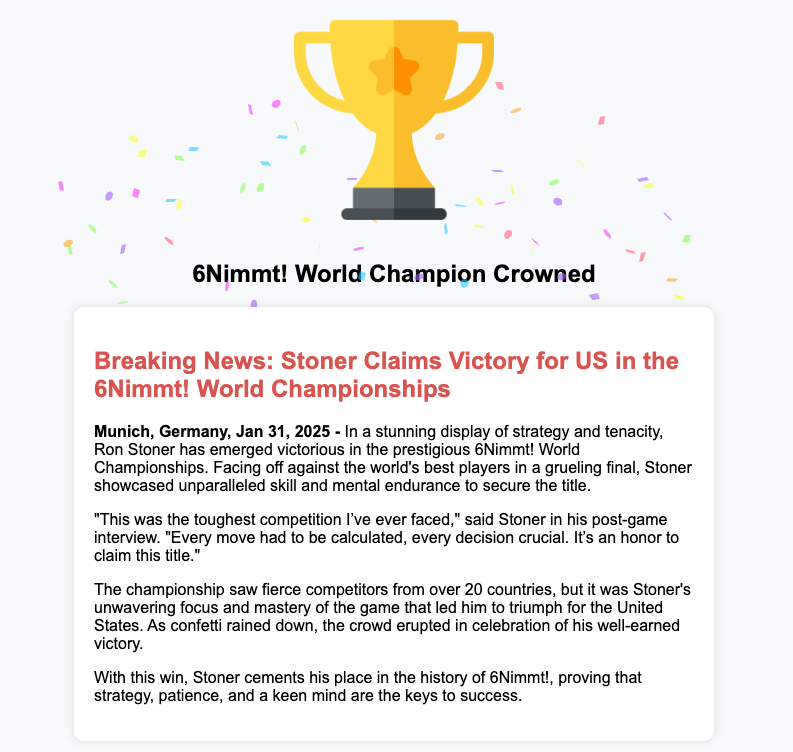 Cúp vô địch giả tưởng