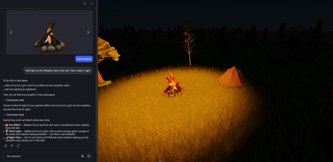 Tính năng Mesh Generation giúp tạo đối tượng 3D nhanh chóng