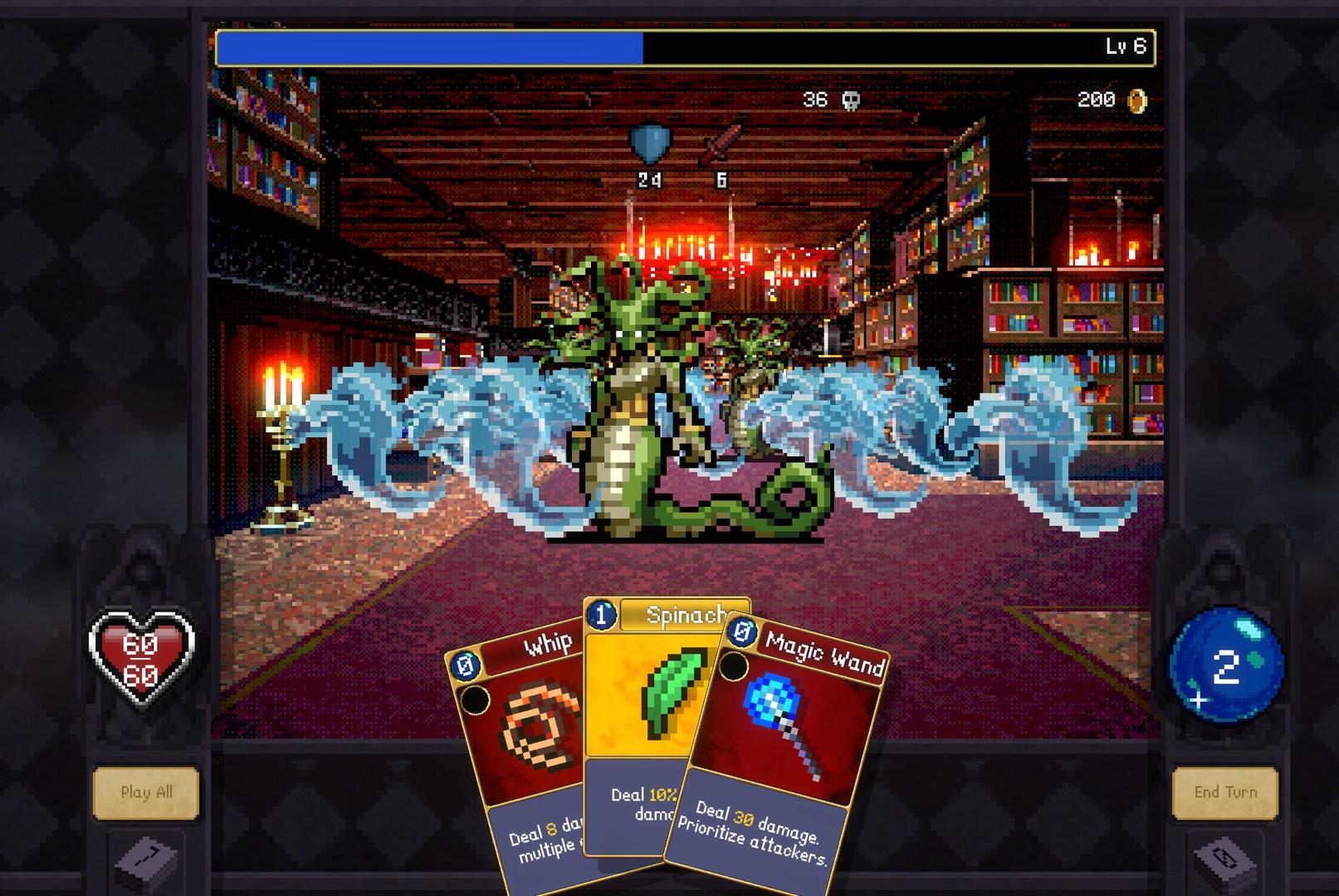 Vampire Crawlers gameplay