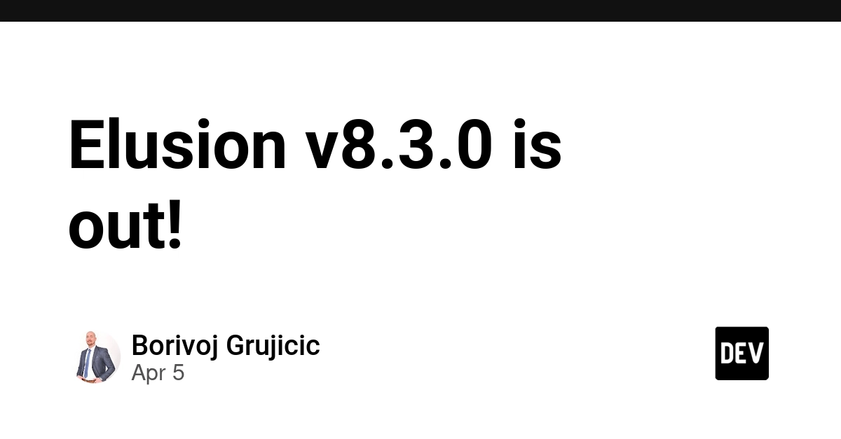 Elusion v8.3.0 ra mắt: Khung pipeline dữ liệu hiệu suất cao bằng Rust