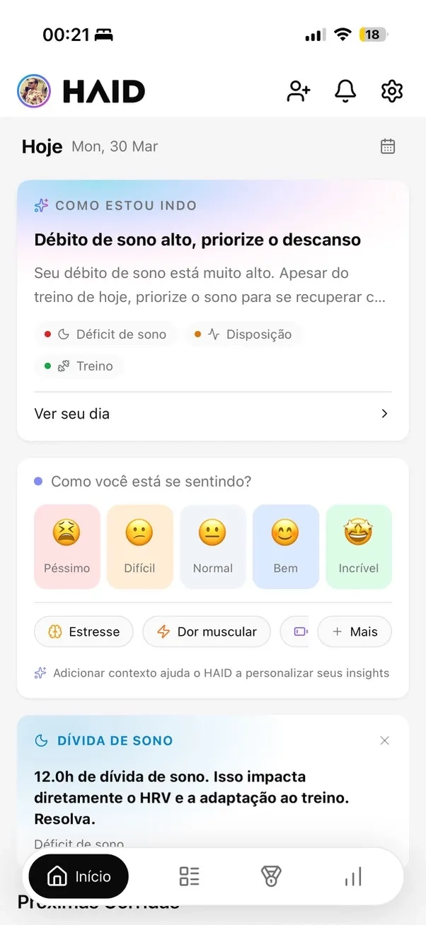 Màn hình giới thiệu về HAID