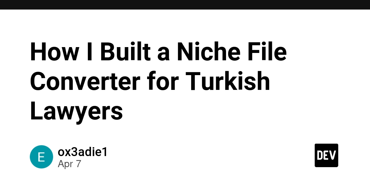 Công Cụ Chuyển Đổi Định Dạng Tập Tin Dành Riêng Cho Luật Sư Thổ Nhĩ Kỳ