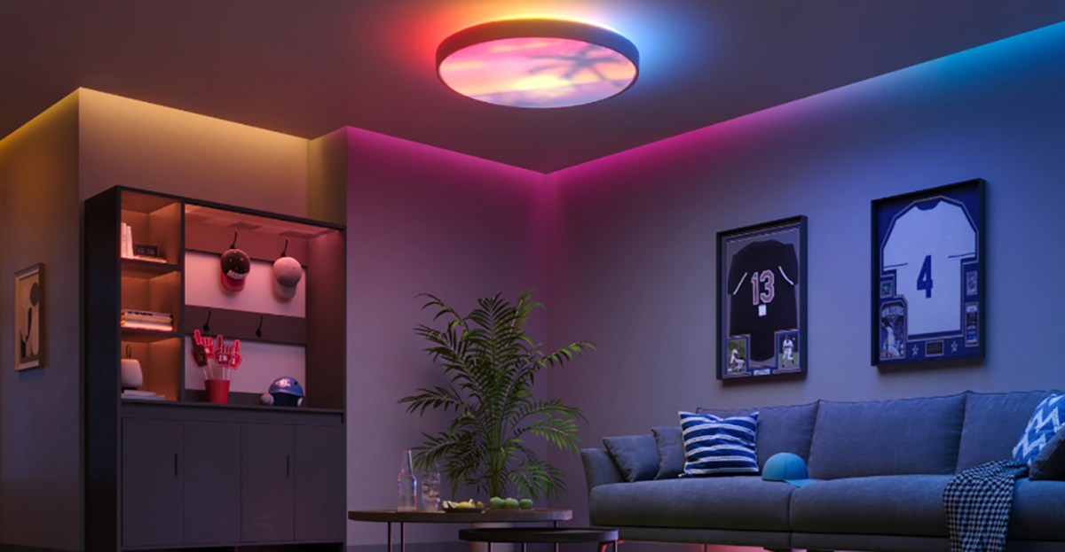 Đèn trần Govee Ceiling Light Ultra: Màn hình hiển thị độ phân giải thấp ngay trên trần nhà