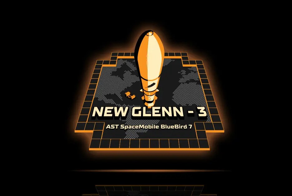 Hình ảnh miếng dán nhiệm vụ của Blue Origin