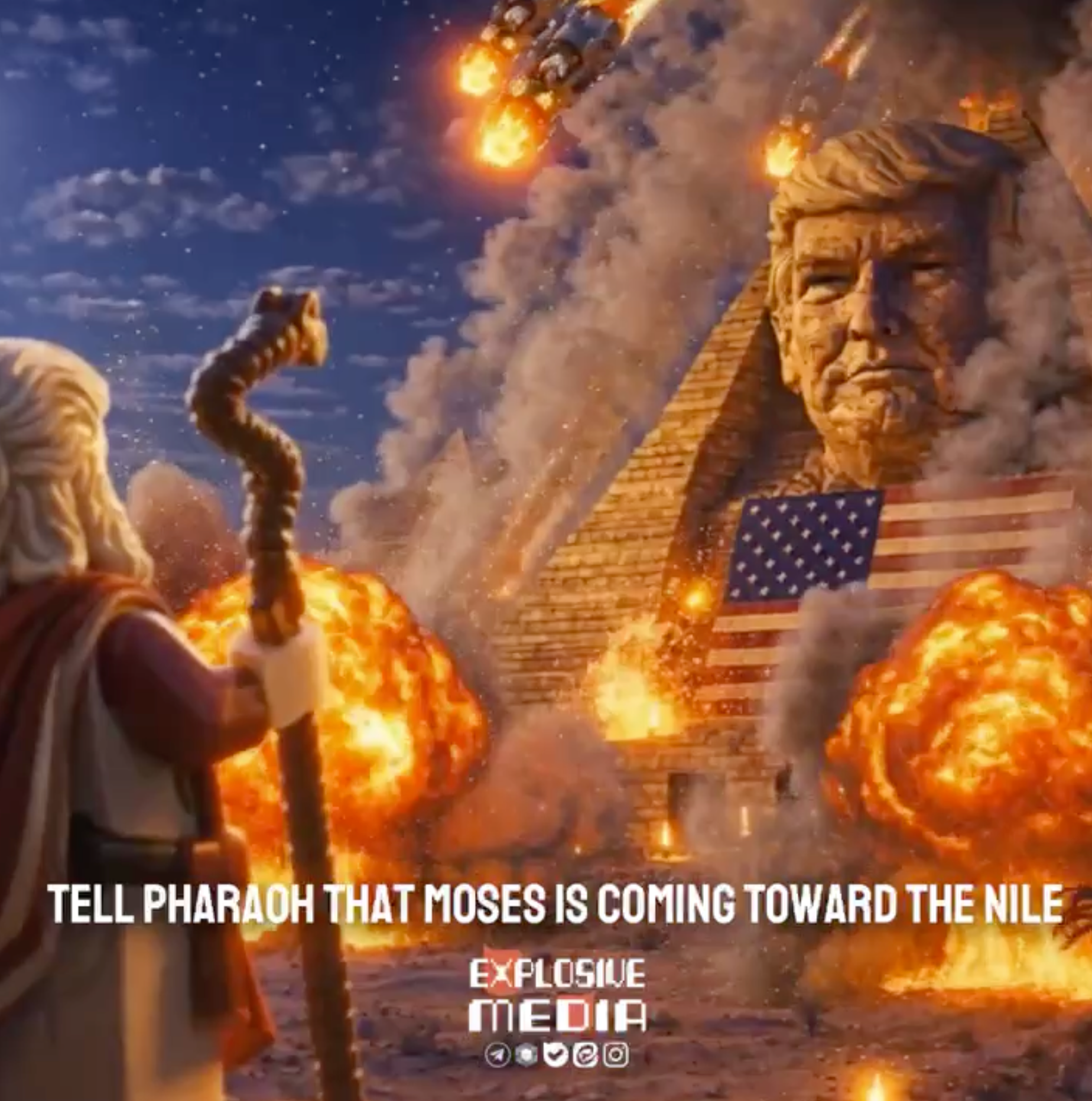 Nhân vật Lego trong video của Explosive Media