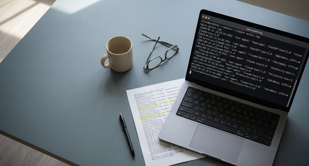 Phân tích Nginx logs: ChatGPT, Claude và Perplexity thực sự truy cập website như thế nào?