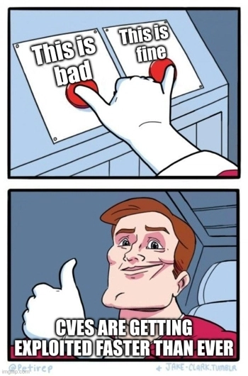 Meme mô tả việc phải thực hiện hai nhiệm vụ đối lập cùng lúc