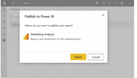 Xuất bản báo cáo từ Power BI Desktop