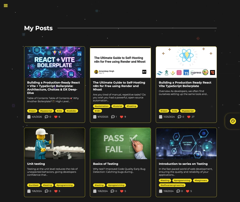 Trang Bài viết từ Dev.to