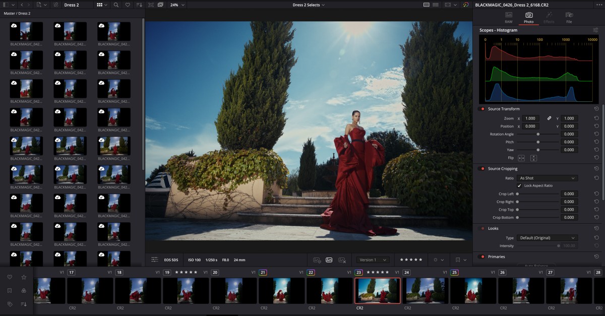 DaVinci Resolve 21 bổ sung chế độ chỉnh sửa ảnh mới, thách thức Adobe Lightroom và Photoshop