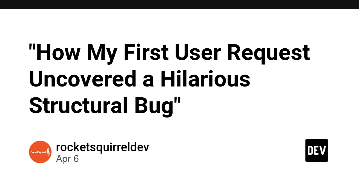 Yêu cầu người dùng đầu tiên đã phát hiện ra một lỗi cấu trúc "dở khóc dở cười" trong DeskFlow