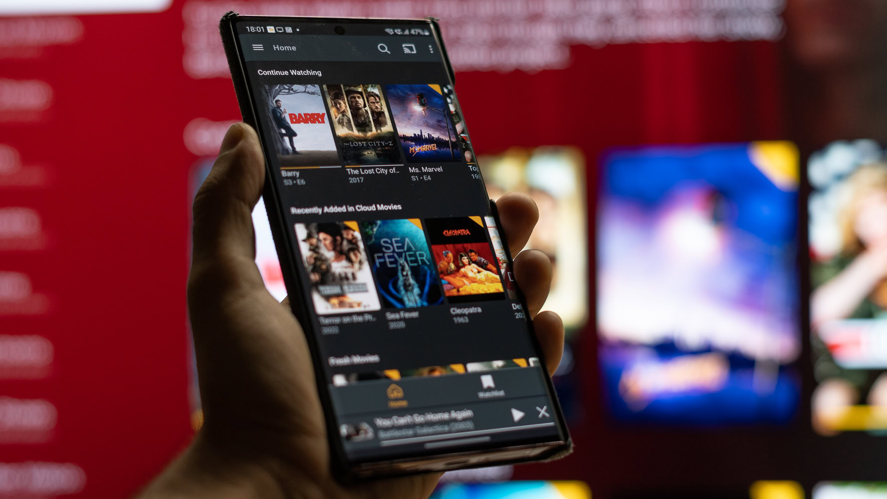 Ứng dụng Plex trên điện thoại