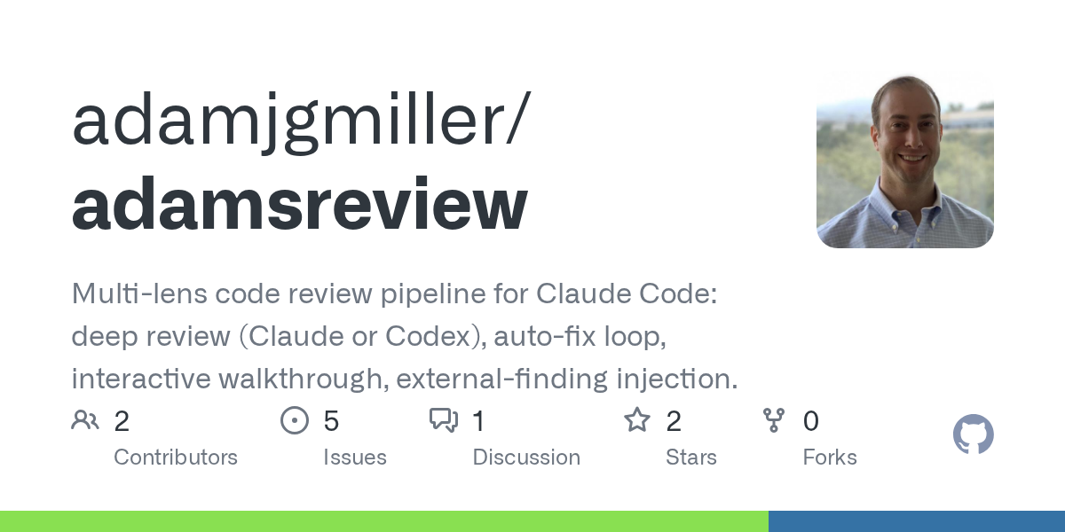 adamsreview: Plugin Claude Code sử dụng Multi-Agent để Review PR sâu hơn và tự động sửa lỗi