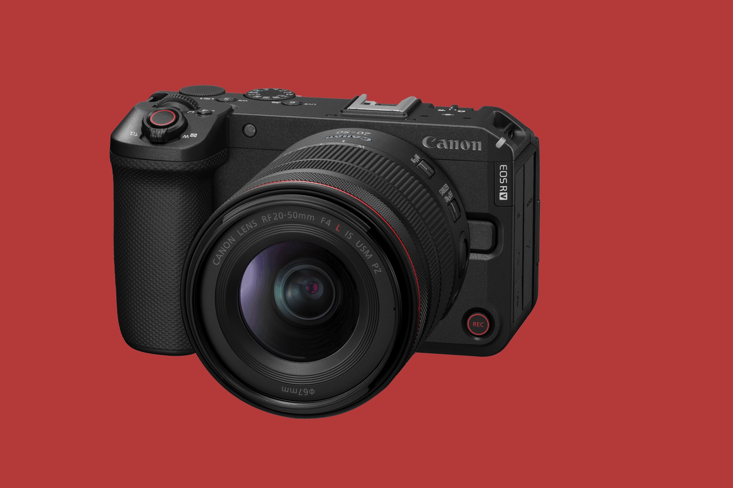 Mặt trước của máy ảnh Canon EOS R6 V