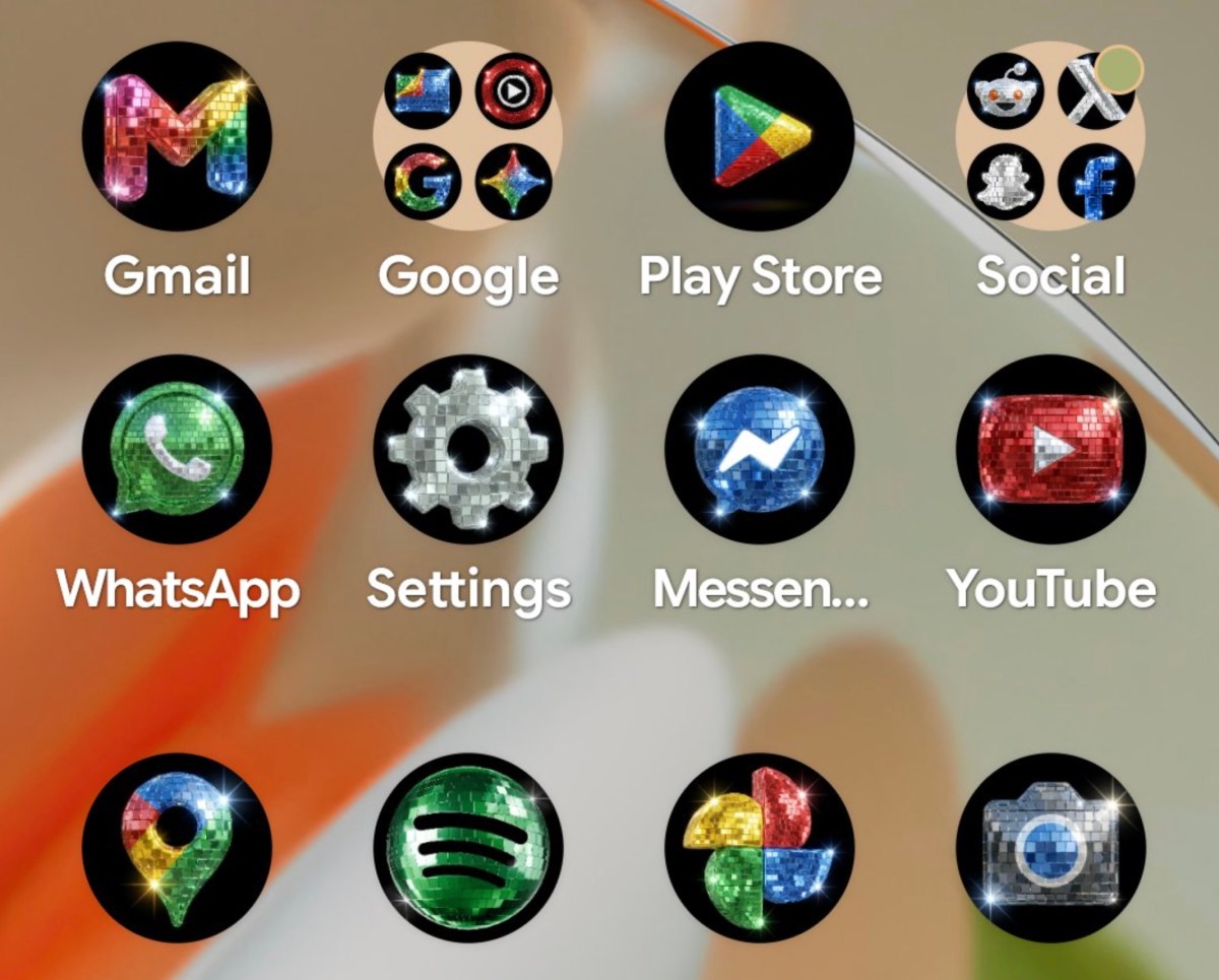 Google tung bộ icon hình quả cầu disco lấp lánh cho Pixel: "Các bạn có chắc vẫn muốn cái này không?"