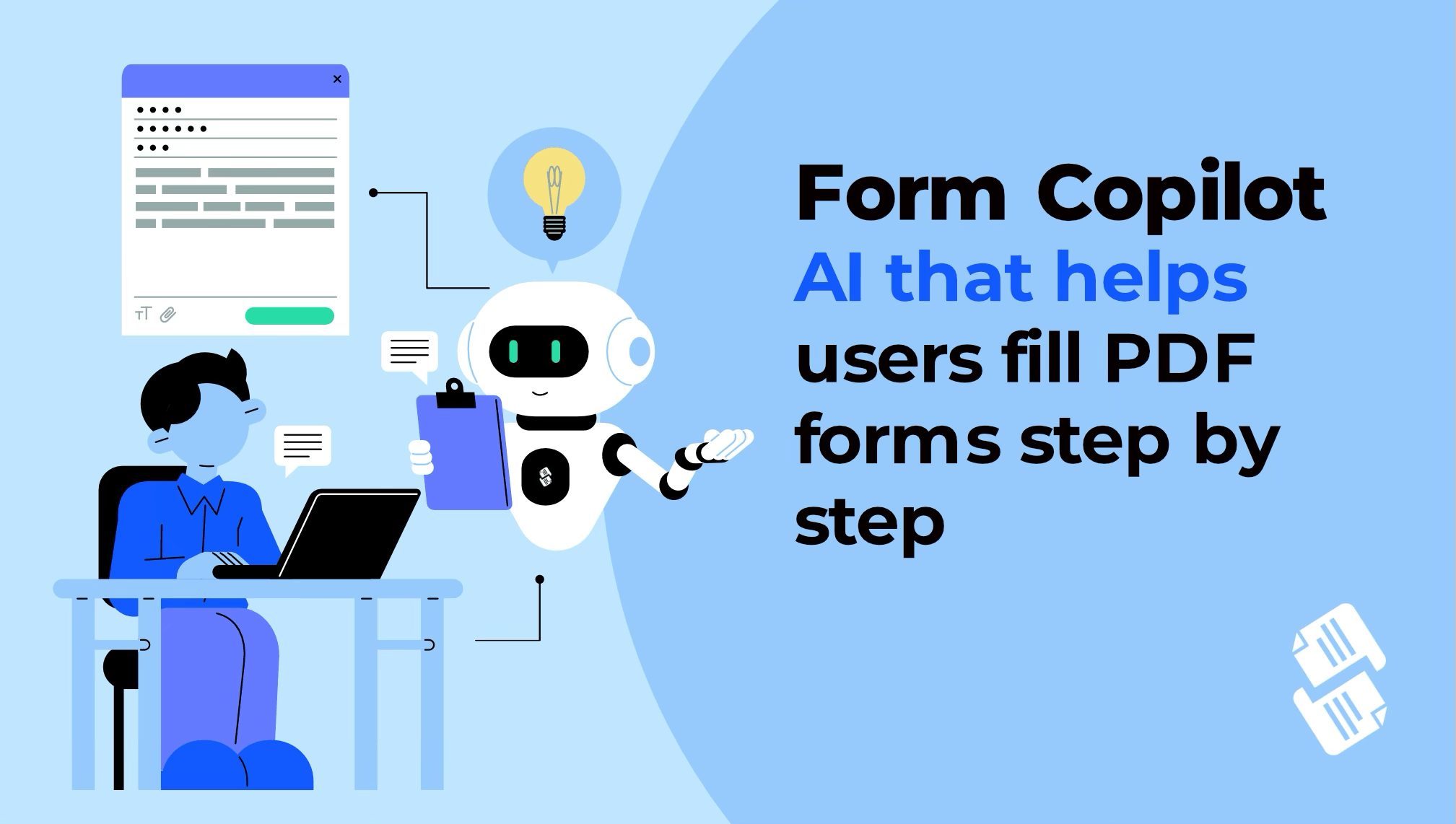 SimplePDF Copilot: Trợ lý AI điền biểu mẫu PDF trực tiếp trên trình duyệt với bảo mật tuyệt đối