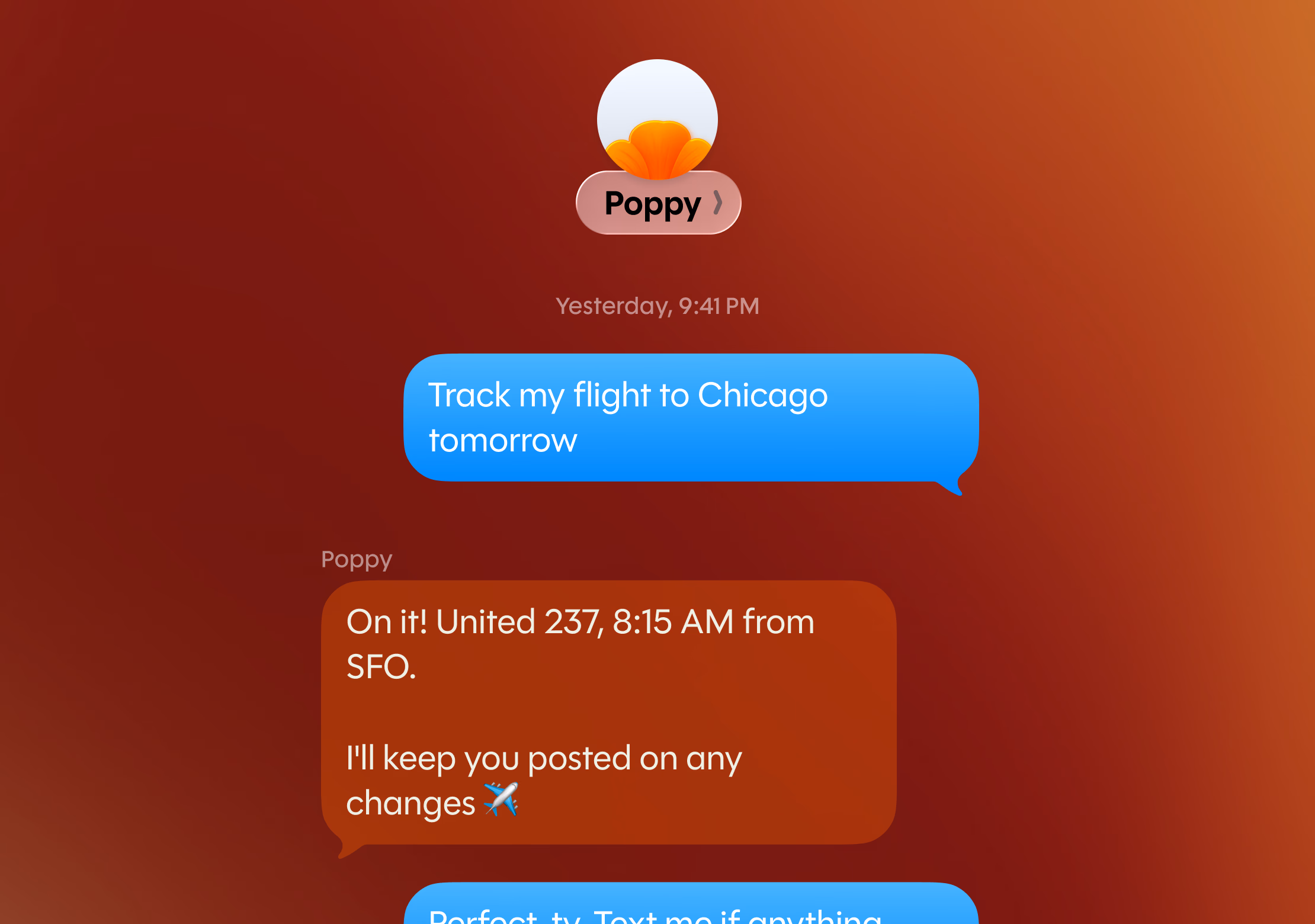 Tính năng gợi ý của Poppy